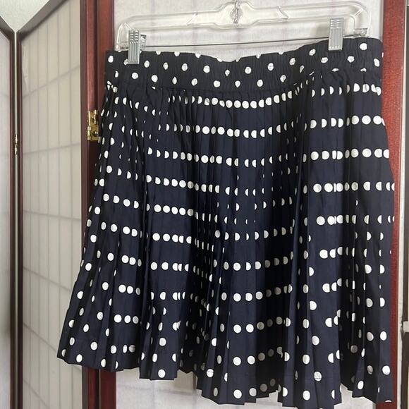 TOMMY HILFIGER POLKA DOT PLEATED CIRCLE SKIRT SIZE M - Picture 3 of 8